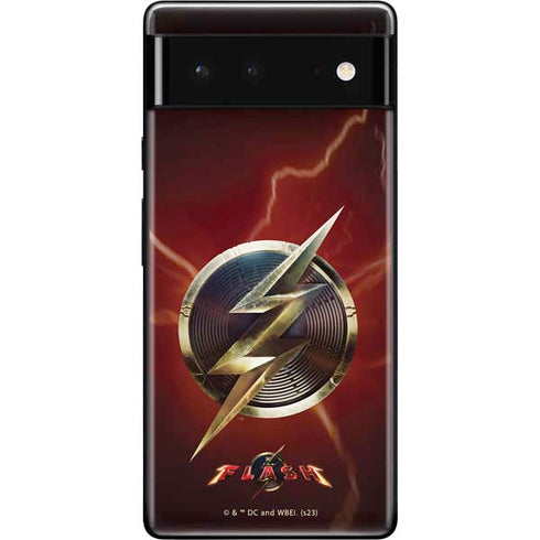DC Comics The Flash Movie: Logo Poster Google Pixel 6 Skin